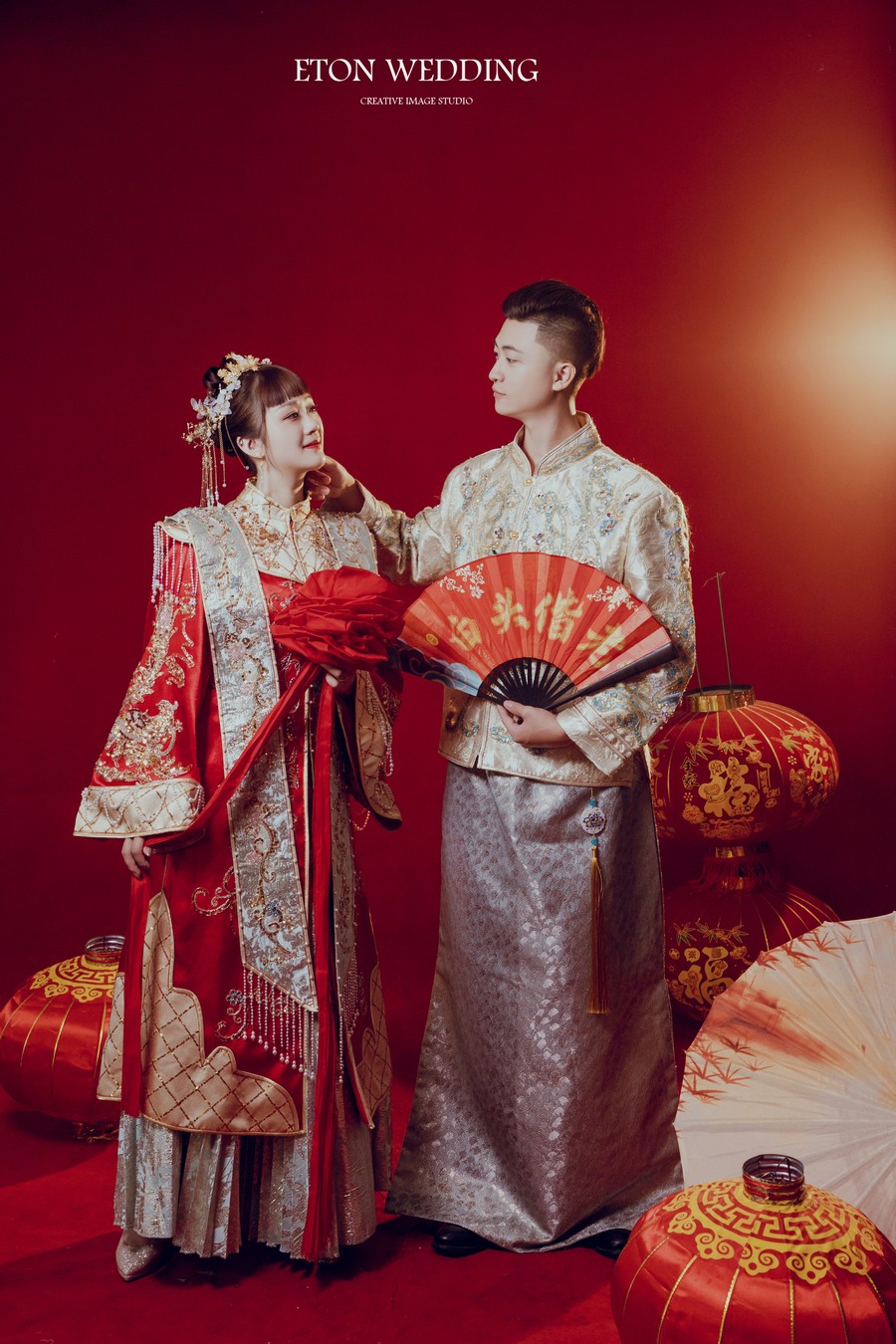 台北復古中式婚紗,台北婚紗風格